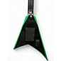 Used Jackson RRX24 Black and Green Solid Body Electric Guitar