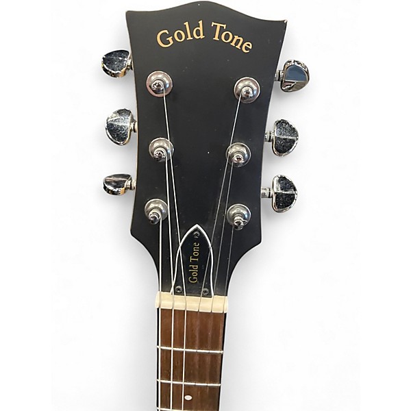 Used Gold Tone AC6  BLACK Banjo