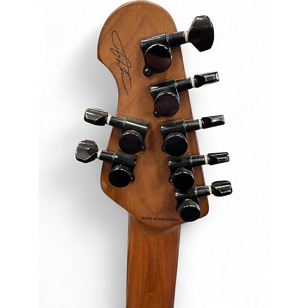 Used Sterling by Music Man CUTLASS JASON RICHARDSON SIGNATURE RED TRANS BURST Solid Body Electric Guitar