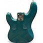 Used Fender Player Precision Bass Metallic Aqua Marine Electric Bass Guitar