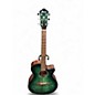 Used Ibanez AEG70 ebh GREEN Acoustic Electric Guitar thumbnail
