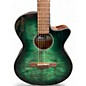 Used Ibanez AEG70 ebh GREEN Acoustic Electric Guitar