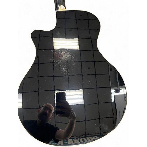 Used Yamaha APX600 Black Acoustic Electric Guitar