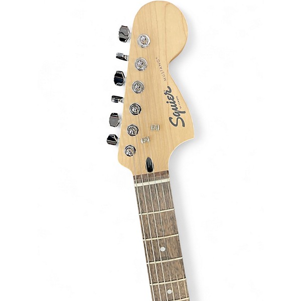 Used Squier Bullet Mustang HH California Blue Solid Body Electric Guitar
