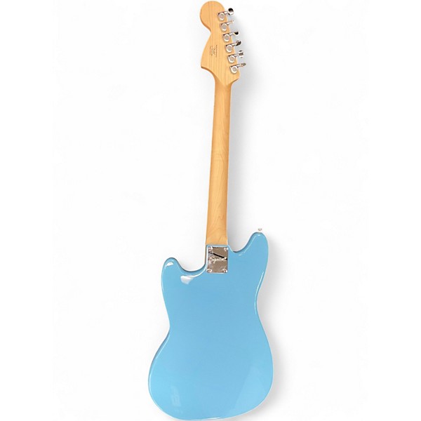 Used Squier Bullet Mustang HH California Blue Solid Body Electric Guitar
