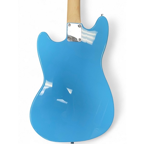 Used Squier Bullet Mustang HH California Blue Solid Body Electric Guitar