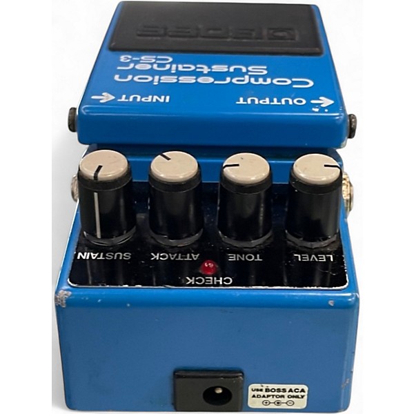 Used BOSS CS3 Compressor Sustainer Effect Pedal