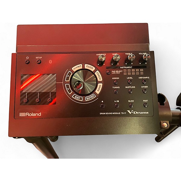 Used Roland TD-17KVX Electric Drum Set