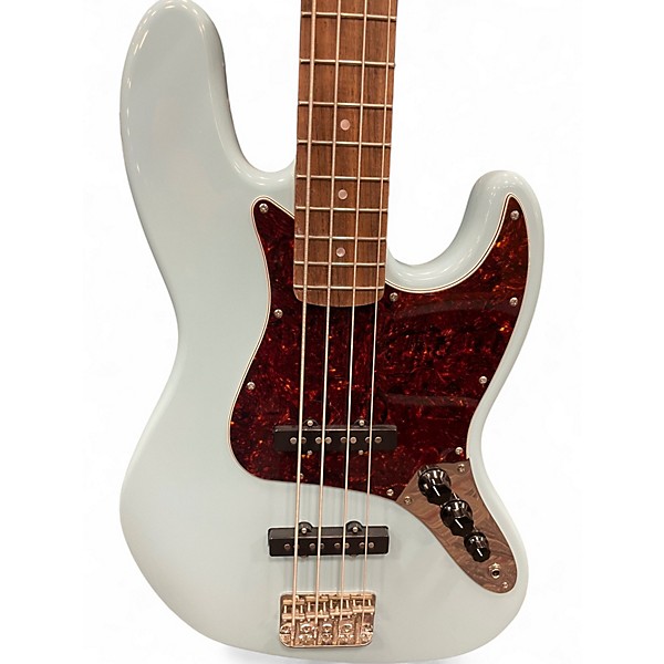 Used Squier Classic Vibe 1960S Jazz Bass Daphne Blue Electric Bass Guitar