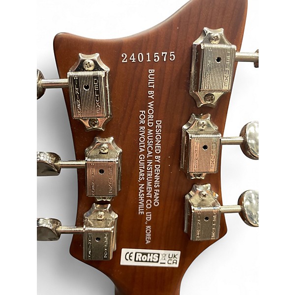 Used Rivolta  Mondata  Oceamo Turquoise Baritone Guitars