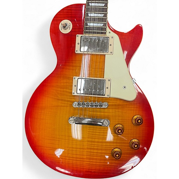 Used Epiphone Les Paul Standard Cherry Sunburst Solid Body Electric Guitar