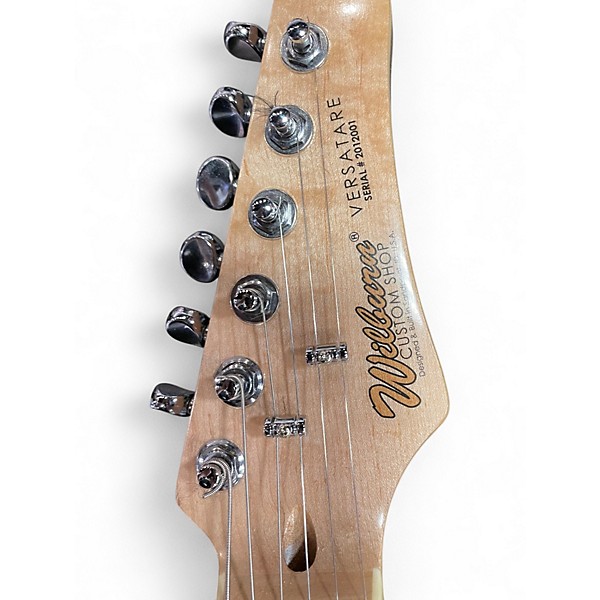 Used Willburn Versetare Natural Solid Body Electric Guitar