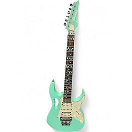 Used Ibanez Premium Jem Seafoam Solid Body Electric Guitar