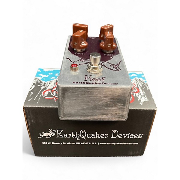Used EarthQuaker Devices Hoof Germanium/Silicon Hybrid Fuzz Effect Pedal