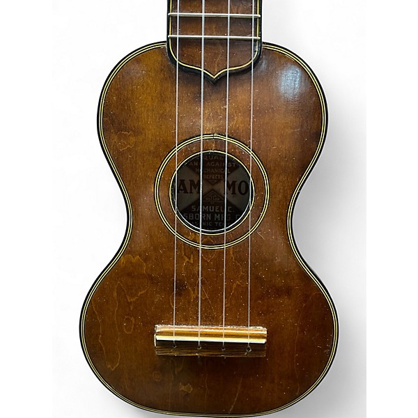 Vintage 1920s Sammo Ukelele Walnut Ukulele