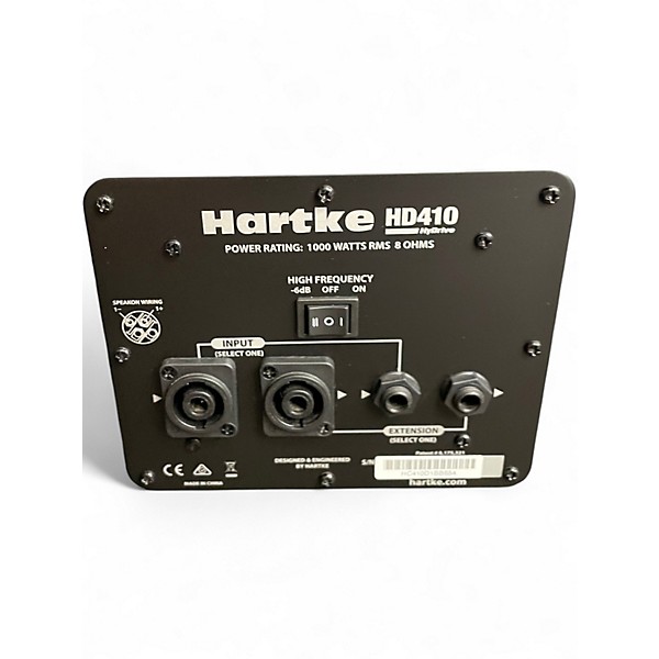 Used Hartke HD410 Bass Cabinet