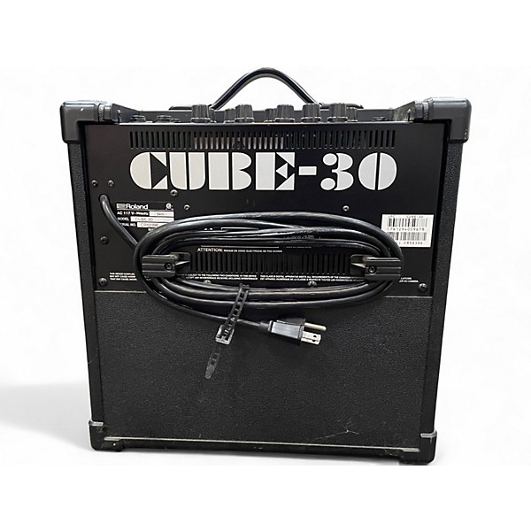 Used Roland Cube 30 1x10 30W Guitar Combo Amp
