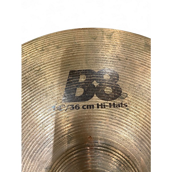 Used SABIAN 14in B8 Hi Hat Pair Cymbal