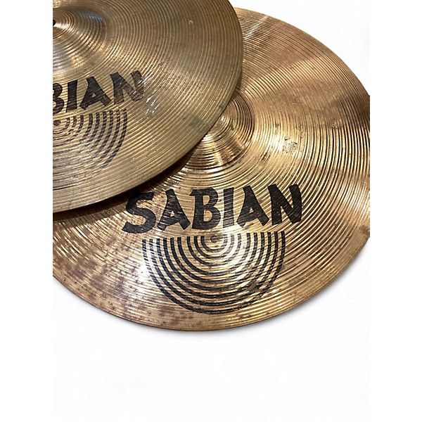 Used SABIAN 14in B8 Hi Hat Pair Cymbal