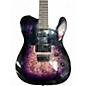 Used ESP ltd te2000x purple burst Solid Body Electric Guitar
