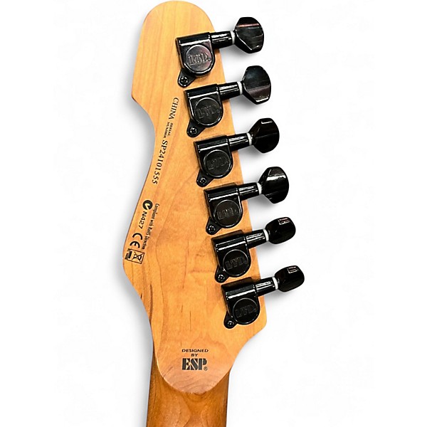 Used ESP ltd te2000x purple burst Solid Body Electric Guitar