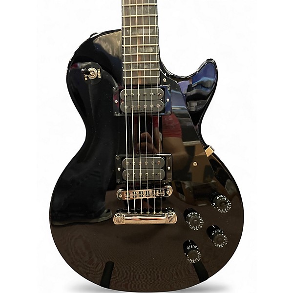Used 2025 Gibson Les Paul Studio Dark Black Solid Body Electric Guitar