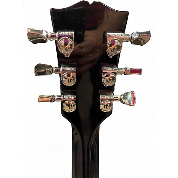 Used 2025 Gibson Les Paul Studio Dark Black Solid Body Electric Guitar