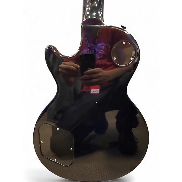 Used 2025 Gibson Les Paul Studio Dark Black Solid Body Electric Guitar