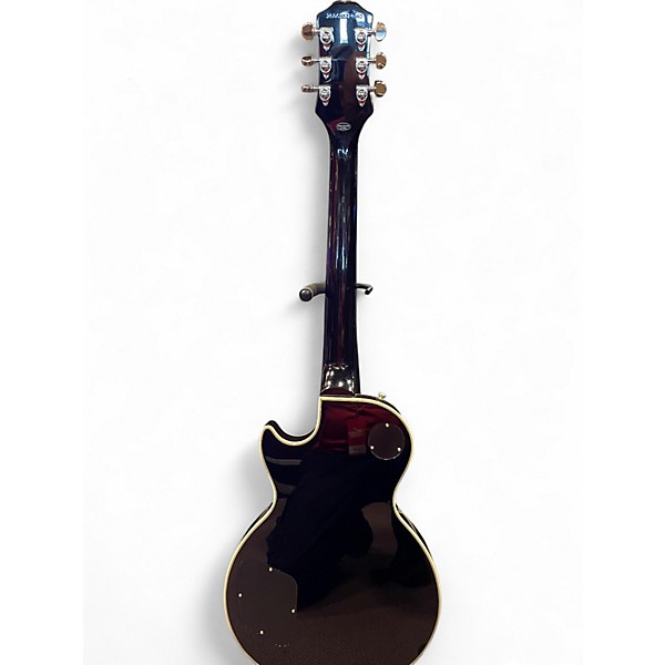 Used 2025 Epiphone Les Paul Custom Black Solid Body Electric Guitar