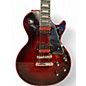 Used 2025 Epiphone Les Paul Custom Red Solid Body Electric Guitar