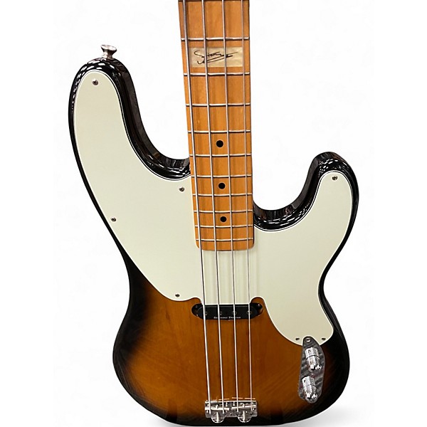 Used Fender Sting Signature Precision Bass Tobacco Burst Electric Bass Guitar