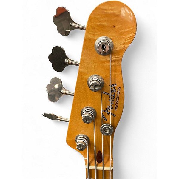 Used Fender Sting Signature Precision Bass Tobacco Burst Electric Bass Guitar