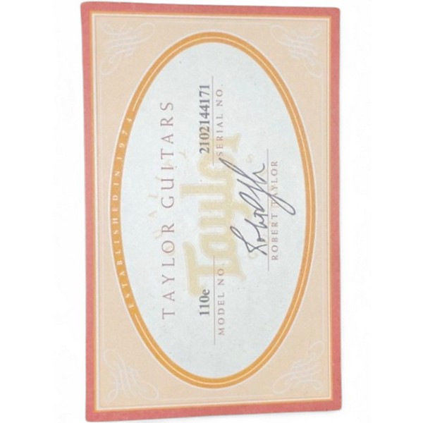 Used Taylor 150e Natural 12 String Acoustic Electric Guitar