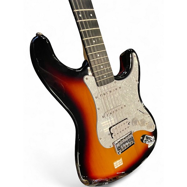 Used Fretlight 500 series 3 Color Sunburst Solid Body Electric Guitar