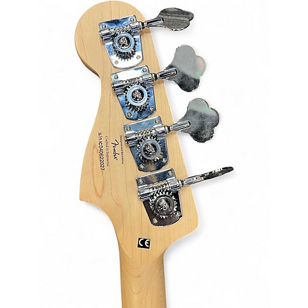 Used Squier Affinity Precision Bass Black Electric Bass Guitar