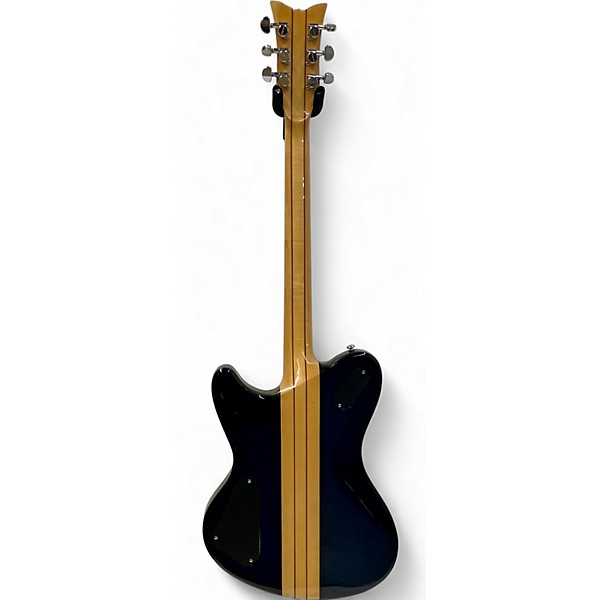Used Schecter Guitar Research Dan Donegan Ultra Signature See-Thru Blue Solid Body Electric Guitar