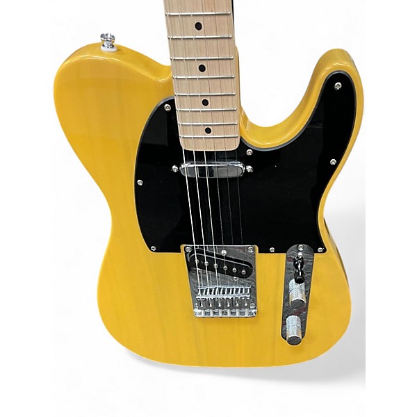 Used Squier Telecaster Butterscotch Solid Body Electric Guitar
