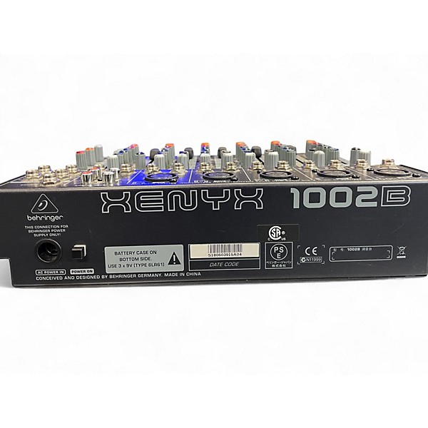 Used Behringer Xenyx 1002B 5-Channel Unpowered Mixer
