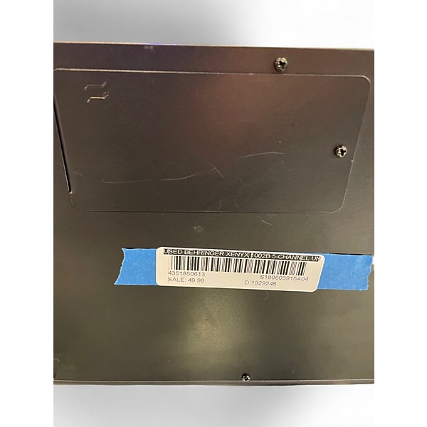 Used Behringer Xenyx 1002B 5-Channel Unpowered Mixer