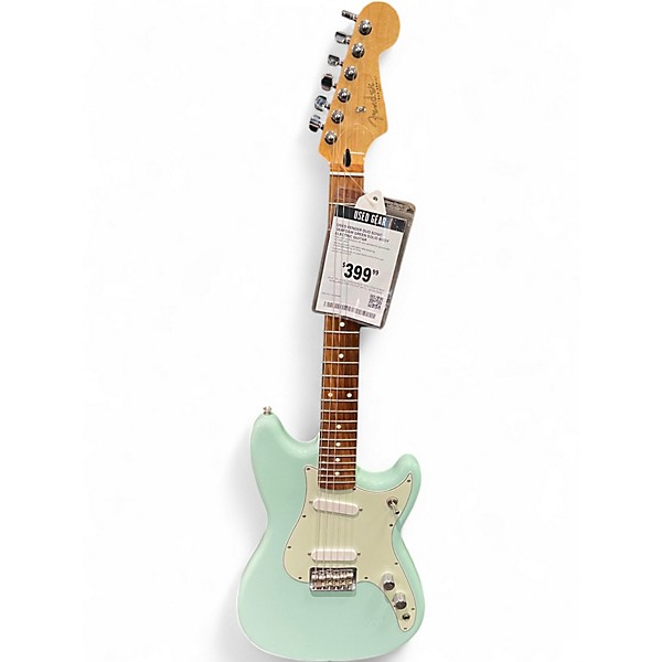 Used Fender Duo Sonic Seafoam Green Solid Body Electric Guitar