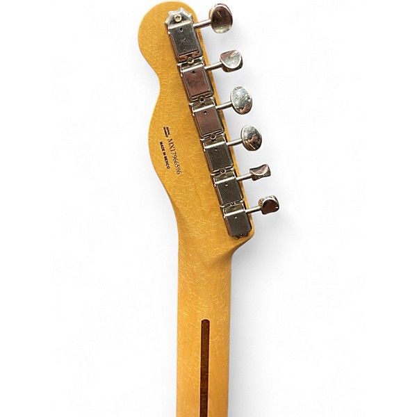 Used Fender Brad Paisley Road Worn Telecaster Silver Sparkle Solid Body Electric Guitar