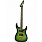 Used 2025 ESP USA HORIZON II DARK LIME SUNBURST Solid Body Electric Guitar thumbnail