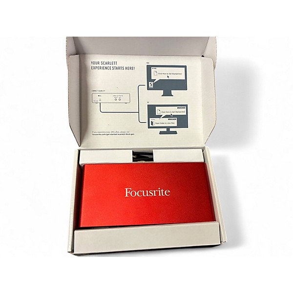 Used Focusrite Scarlett 2i2 Gen 3 Audio Interface