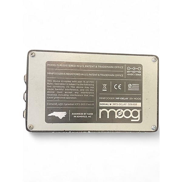 Used Moog Minifooger MF Delay Effect Pedal