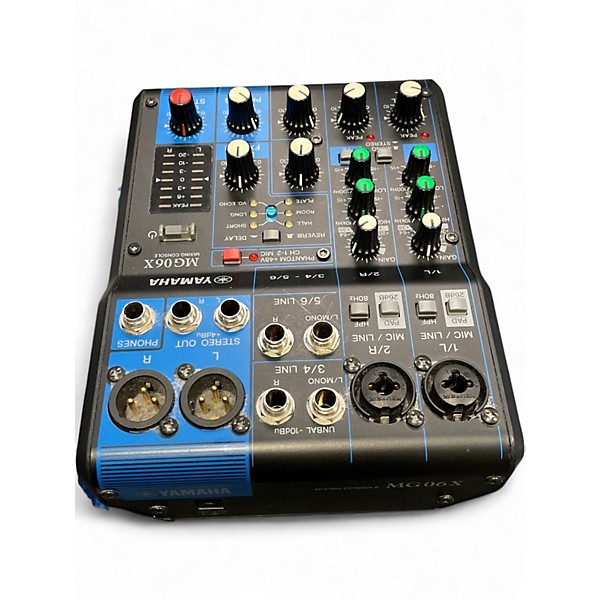 Used Yamaha MG06X Unpowered Mixer
