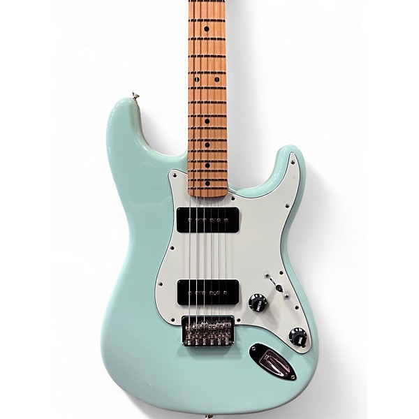 Used Fender NOVENTA STRATOCASTER Surf Green Solid Body Electric Guitar