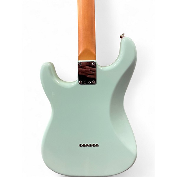Used Fender NOVENTA STRATOCASTER Surf Green Solid Body Electric Guitar