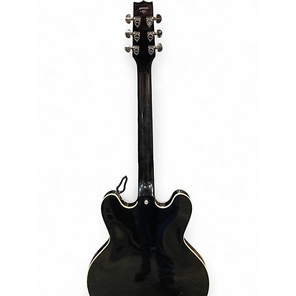 Used The Heritage H535 Ebony Hollow Body Electric Guitar