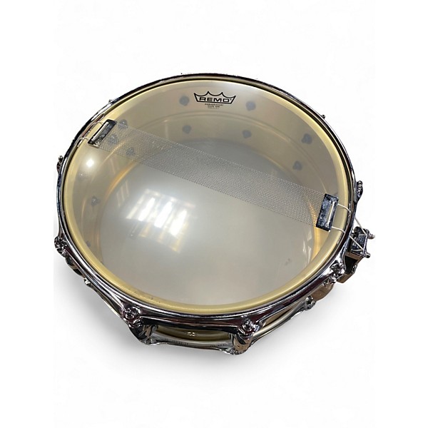 Used Yamaha 14X5.5 Recording Custom Snare Brass Drum