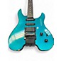 Vintage 1980s Steinberger GR4 Turquoise Solid Body Electric Guitar thumbnail